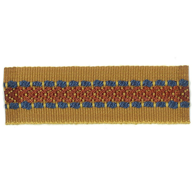 Potter 18 Fiesta by Stout Designer Trim Art Of Design Trim-2 Tapes 100% Spun Viscose CHINA Horizontal: 0 and Vertical: 0 1 in - Swanky Fabrics -