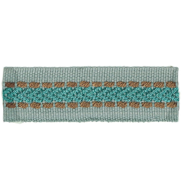 Potter 27 Pacific by Stout Designer Trim Art Of Design Trim-2 Tapes 100% Spun Viscose CHINA Horizontal: 0 and Vertical: 0 1 in - Swanky Fabrics -