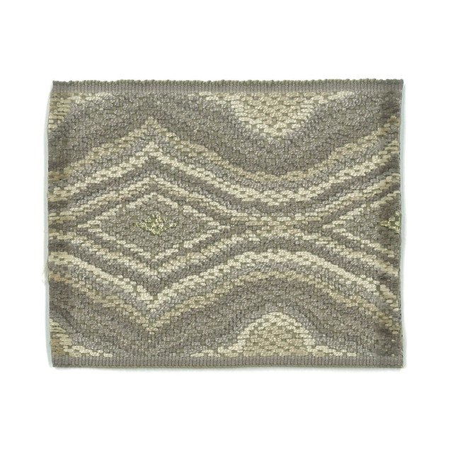 Cobra 1 Linen by Stout Designer Trim New World Trim Volume Ii 81% Spun Viscose 18% Polyester 1% Metallic CHINA Horizontal: 2.25 and Vertical: 0 2.88 in - Swanky Fabrics -