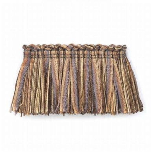 Derrick 5 Espresso by Stout Designer Trim INSPIRATIONS TRIM 60%ACT 18%SVI 8%OTH 8%COT 6%ACR ITALY </p><p>Repeat: 0 2 in - Swanky Fabrics -