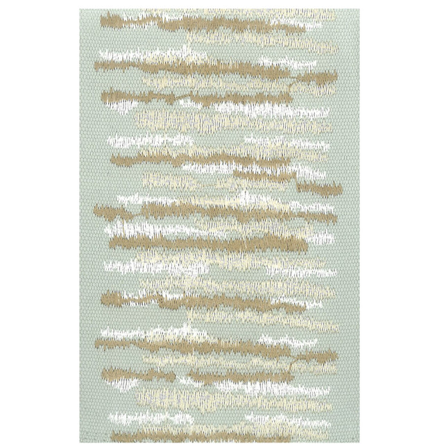 Funfo 3 Pistachio by Stout Designer Trim Illumination Trim 100% Cotton 100% SVT INDIA Horizontal: 4.25 and Vertical: 0 4 in - Swanky Fabrics -