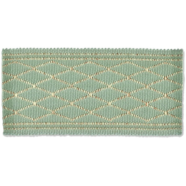 Hampton 4 Shoreline by Stout Designer Trim New World Tapes & Borders 43% Polyester 37% Acrylic 12% Metallic 8% Spun Viscose CHINA Horizontal: 0.875 and Vertical: 0 2 in - Swanky Fabrics -