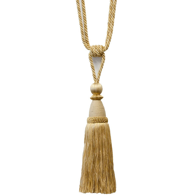 Alhambra 10 Amber by Stout Designer Trim Art Of Design Trim-2 Tassel Fringe 85% Spun Viscose 15% Cotton CHINA Horizontal: 0 and Vertical: 0 12 in - Swanky Fabrics -