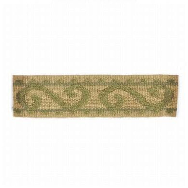 Waves 3 Sagebrush by Stout Designer Trim DIMENSIONS TRIM 100%SVI CHINA </p><p>Repeat: 0 1 in - Swanky Fabrics -