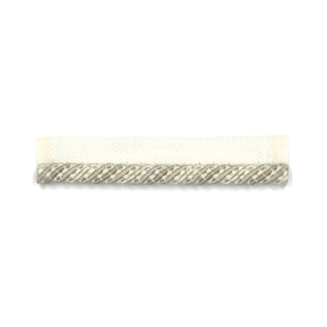 Hickory 5 Champagne by Stout Designer Trim New World Trim Volume Ii 56% Cotton 22% Spun Viscose 15% Polyester 6% Metallic 1% Nylon CHINA Horizontal: 0.75 and Vertical: 0 0.25 in - Swanky Fabrics -
