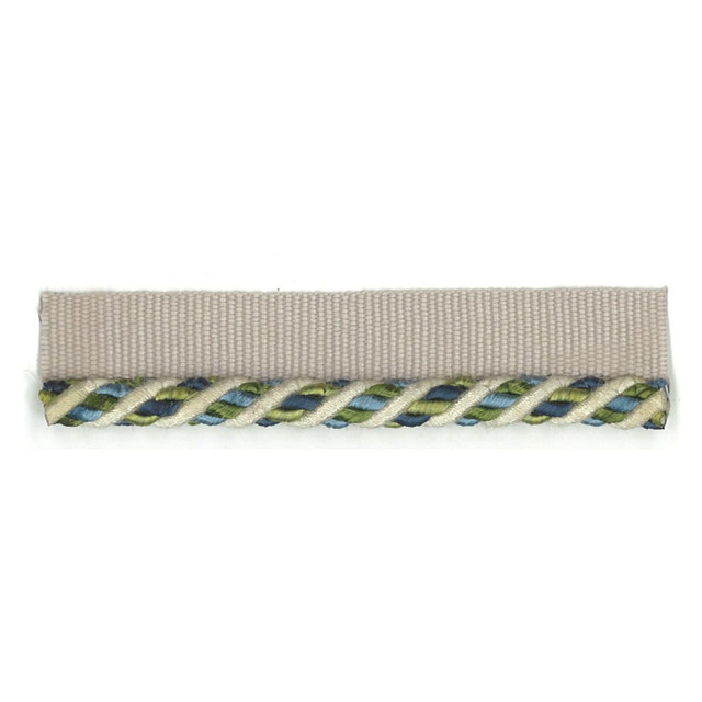 Cristabel 23 Marine by Stout Designer Trim Art Of Design Trim-2 Cords 53% Cotton 47% Spun Viscose CHINA Horizontal: 0 and Vertical: 0 0.25 in - Swanky Fabrics -