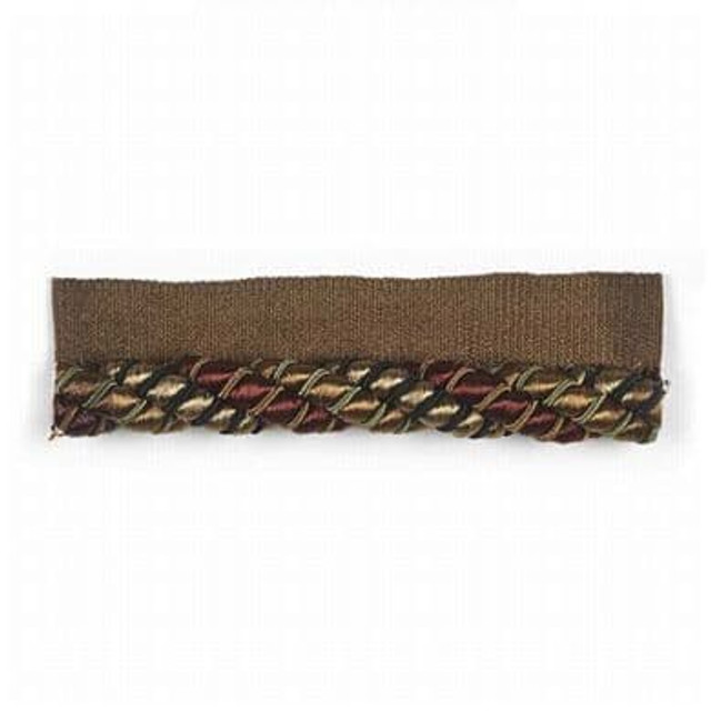 Pillowtalk 6 Walnut by Stout Designer Trim REFLECTIONS TRIM 55%COT 45%SVI CHINA </p><p>Repeat: 0 0.38 in - Swanky Fabrics -