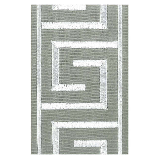 Pharoah 5 Grey by Stout Designer Trim Illumination Trim 100% Cotton 100% SVT INDIA Horizontal: 3 and Vertical: 0 4 in - Swanky Fabrics -