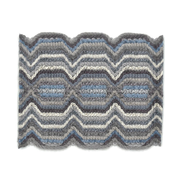 Fiesta 6 Nickel by Stout Designer Trim New World Trim Volume Ii 91% Spun Viscose 9% Nylon CHINA Horizontal: 1 and Vertical: 0 2.88 in - Swanky Fabrics -