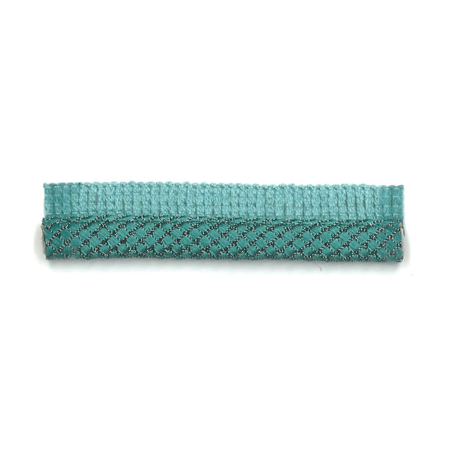 Dimaggio 5 Turquoise by Stout Designer Trim New World Trim Volume Ii 69% Spun Viscose 30% Cotton 1% Polyester GERMANY Horizontal: 0 and Vertical: 0 0.38 in - Swanky Fabrics -