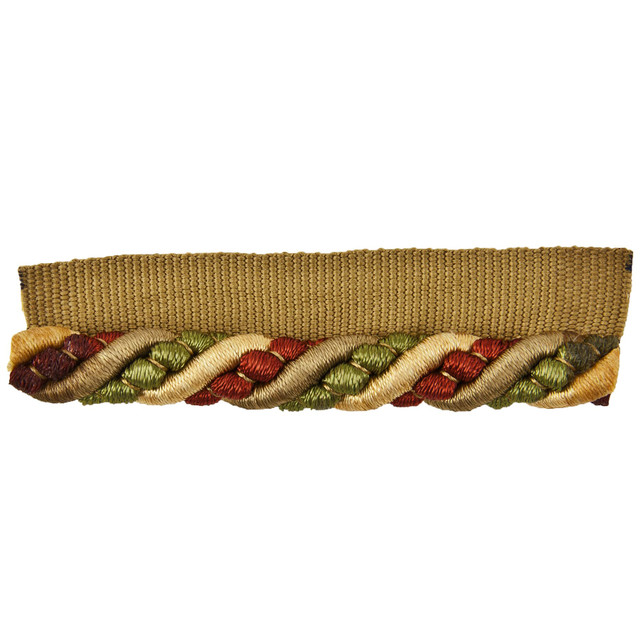 Cagliari 5 Autumn by Stout Designer Trim Opus Ii Trim 56% Spun Viscose 36% Cotton 8% Polyester CHINA Horizontal: 0 and Vertical: 0 0.38 in - Swanky Fabrics -