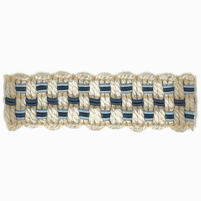 Adapt 14 Starlight by Stout Designer Trim Art Of Design Trim-2 Tapes 100% Spun Viscose CHINA Horizontal: 0 and Vertical: 0 0.88 in - Swanky Fabrics -