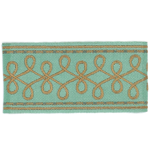 Katherine 8 Wave by Stout Designer Trim Accents Tapes & Borders 100% Spun Viscose CHINA Horizontal: 1 and Vertical: 0 2 in - Swanky Fabrics -