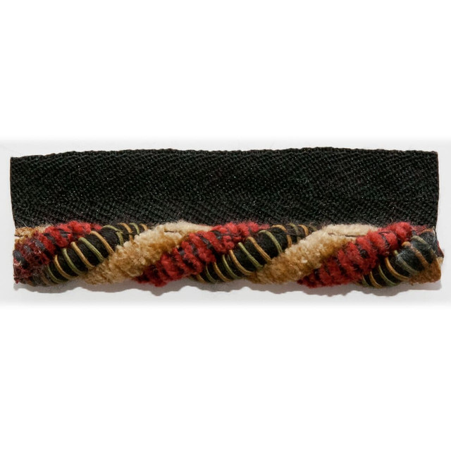 Inglewood 4 Licorice by Stout Designer Trim Just Cords 48% Spun Viscose 43% Cotton 9% Polyester CHINA Horizontal: 0 and Vertical: 0 0.38 in - Swanky Fabrics -