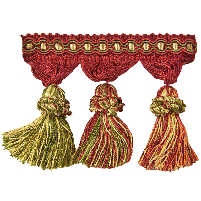 Saavedra 3 Garden by Stout Designer Trim Opus Ii Trim 100% Spun Viscose CHINA Horizontal: 0 and Vertical: 0 3 in - Swanky Fabrics -