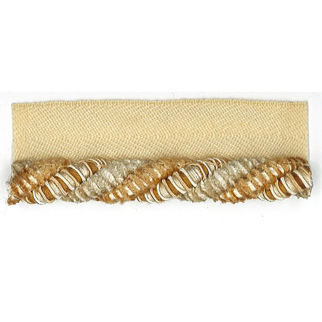 Inglewood 9 Caramel by Stout Designer Trim Just Cords 48% Spun Viscose 43% Cotton 9% Polyester CHINA Horizontal: 0 and Vertical: 0 0.38 in - Swanky Fabrics -