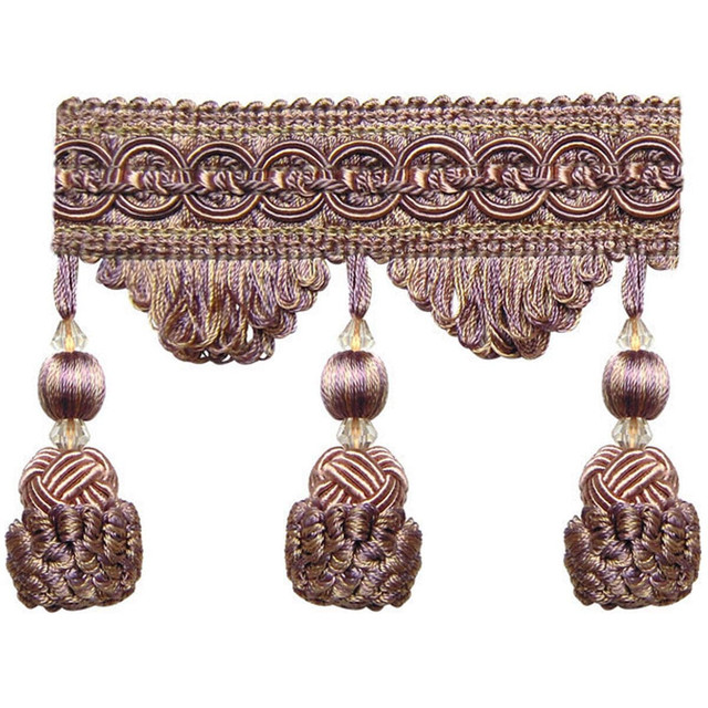 Cherbourg 1 Jasmine by Stout Designer Trim Enchantment Trim 65% Polyester 28% Cotton 7% WOD CHINA Horizontal: 0 and Vertical: 0 0 in - Swanky Fabrics -