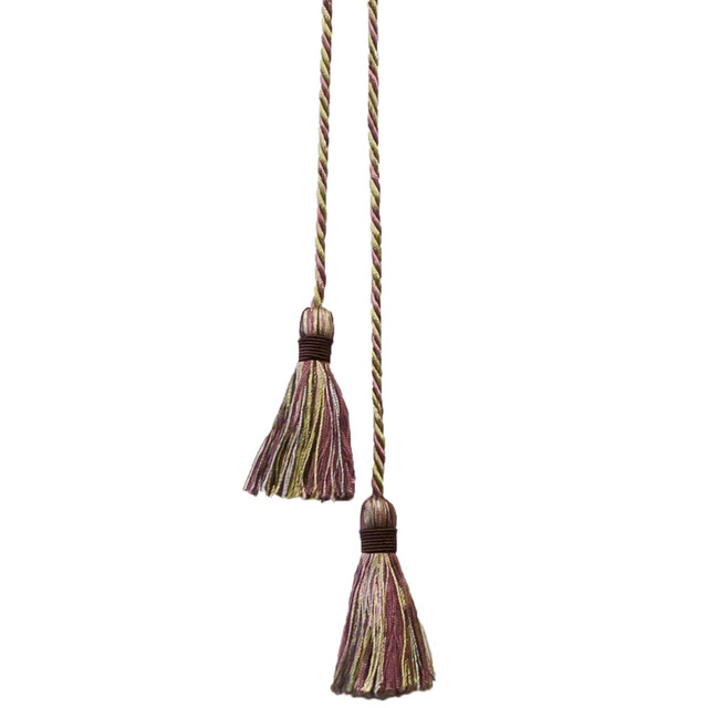 Shandell 26 Lilac by Stout Designer Trim Art Of Design Trim-2 Tassel Fringe 100% Spun Viscose CHINA Horizontal: 0 and Vertical: 0 3 in - Swanky Fabrics -