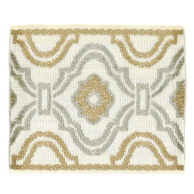 About 3 Stone by Stout Designer Trim Insights Trim 51% Spun Viscose 49% Polyester CHINA Horizontal: 2.125 and Vertical: 0 3.38 in - Swanky Fabrics -