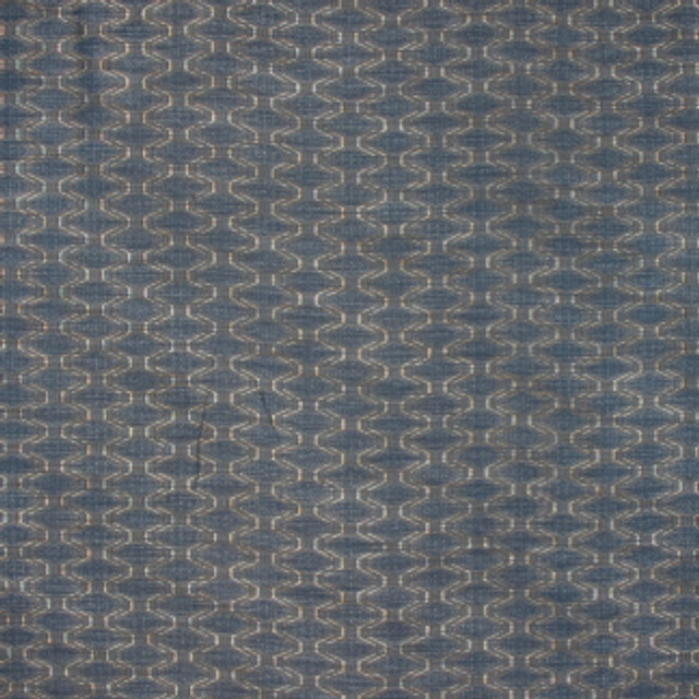 Far Wall Dusk by Carole Designer Fabric Emerald Ocean 100% Polyester Woven In USA N/A Horizontal: 4 3/4" and Vertical: 2 1/2" 56" - Swanky Fabrics -