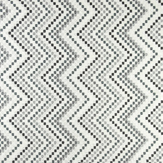 Star Studded Onyx by Carole Designer Fabric Evolution 55% Linen, 45% Rayon China Passes 30,000 Double Rubs Wyzenbeek Horizontal: 10 1/4" and Vertical: 13" 51" - Swanky Fabrics -