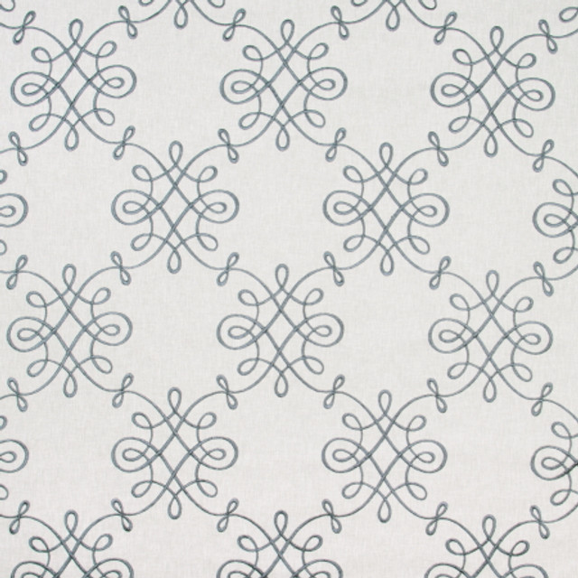 State Of Grace Dusk Blue by Carole Designer Fabric DESERT WANDERER 60% Polyester, 30% Cotton, 10% Linen India N/A Horizontal: 13" and Vertical: 15 3/4" 50" - Swanky Fabrics -