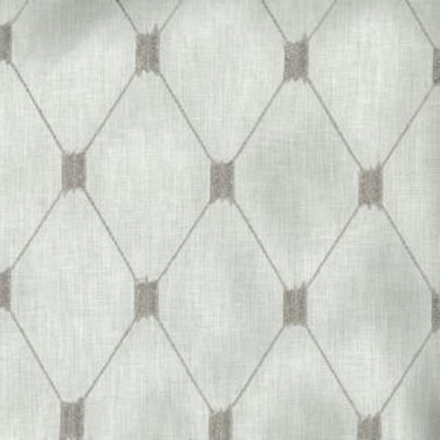 Palm Fog by Norbar Designer Fabric 50% POLY / 50% COTTON INDIA 4 1/2"V - 4 3/4"H 52 - Swanky Fabrics -