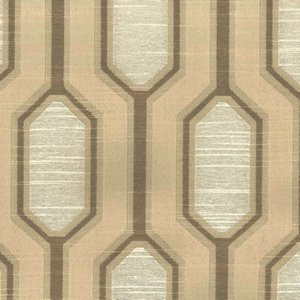 Patricia Latte by Norbar Designer Fabric DESTINY 58% POLYESTER 42% COTTON INDIA 6 7/8"V 4 1/2"H 54 - Swanky Fabrics -