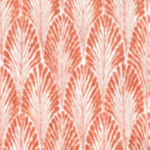 Poplar Shrimp by Norbar Designer Fabric 85% COTTON / 15% LINEN USA 4 1/2"V 9"H 54 - Swanky Fabrics -