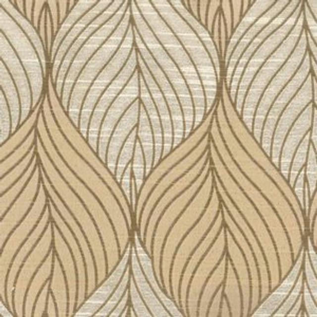 Precious Latte by Norbar Designer Fabric DESTINY 58% POLYESTER 42% COTTON INDIA 6 7/8"V 4 1/2"H 54 - Swanky Fabrics -