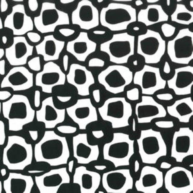 Starwood Black by Norbar Designer Fabric PRISM CARNIVAL 100% POLYESTER CHINA 14 2/3"V 13 3/4"H 57 - Swanky Fabrics -