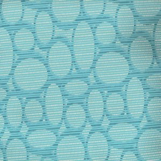 Tyra Turquoise 65 by Norbar Designer Fabric 81% SOLUTION DYED POLYARCYLIC GERMANY 6 3/4"V 6 3/4"H 54 - Swanky Fabrics -