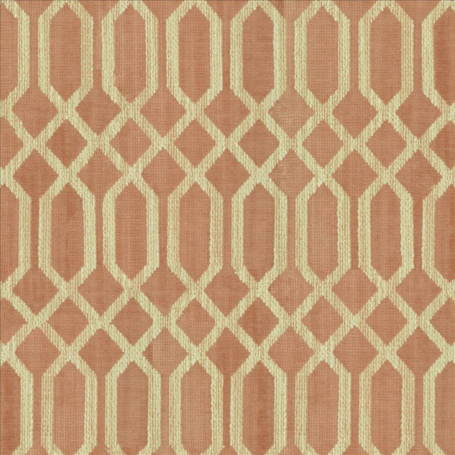 Bonafide Pink  by Kasmir Designer Fabric 1452 54% Acrylic
41% Polyester
5% Viscose
 TURKEY 45,000 Martindale Cycles Horizontal: 2 2/8 inches and Vertical: 6 6/8 inches 54  - Swanky Fabrics -