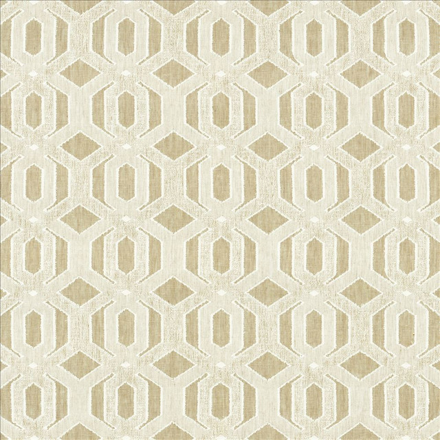 Honeymoon Natural  by Kasmir Designer Fabric 1457 61% Cotton
39% Linen
 INDIA Not Tested Horizontal: 7 inches and Vertical: 11 4/8 inches 55  - Swanky Fabrics -