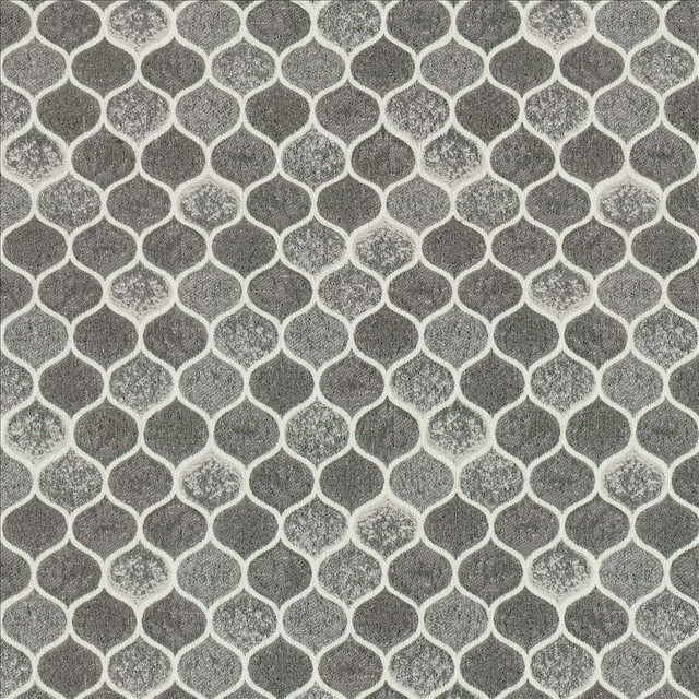 Quinlan Steel  by Kasmir Designer Fabric 1457 100% Polyester
 MEXICO 40,000 Wyzenbeek Double Rubs Horizontal: 9 5/8 inches and Vertical: 6 4/8 inches 54  - Swanky Fabrics -