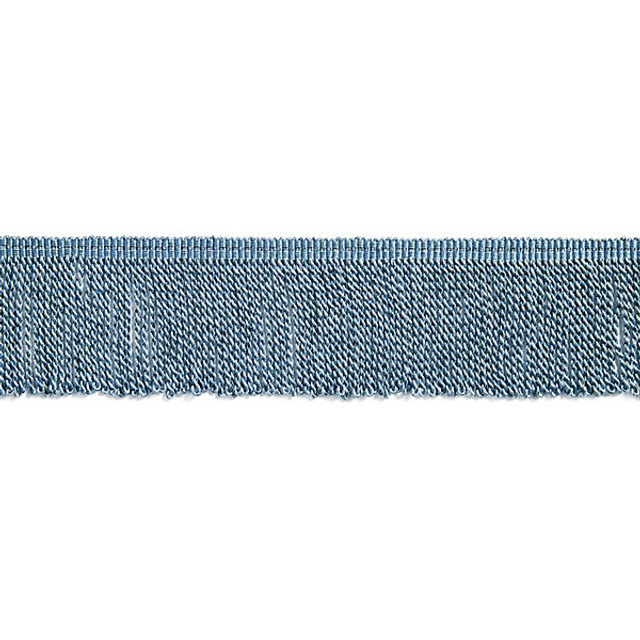 Carlyle Bullion/Blue Jay FX1502-008 by Scalamandre Trim Designer Trim SUPPLIERS WAREHOUSE U.S.A. 96% RAYON 4% FIBRANNE CHINA LIGHT DUTY Horizontal: 0" and Vertical: 0" 3" - Swanky Fabrics -
