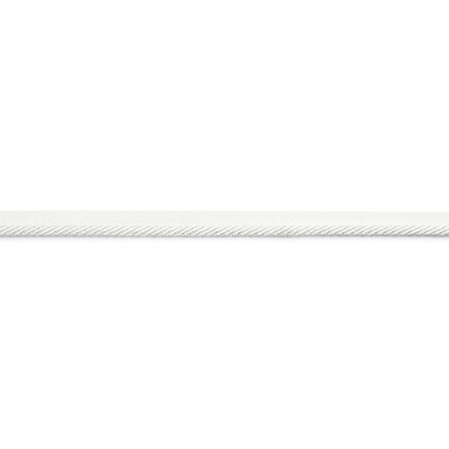 Boulevard Cord/Ivory C314-002 by Scalamandre Trim Designer Trim SUPPLIERS WAREHOUSE U.S.A. 15% POLYESTER 1% ACRYLIC|48% COTTON 19% RAYON 17% FIBRANNE CHINA LIGHT DUTY Horizontal: 0" and Vertical: 0" 0.25" - Swanky Fabrics -