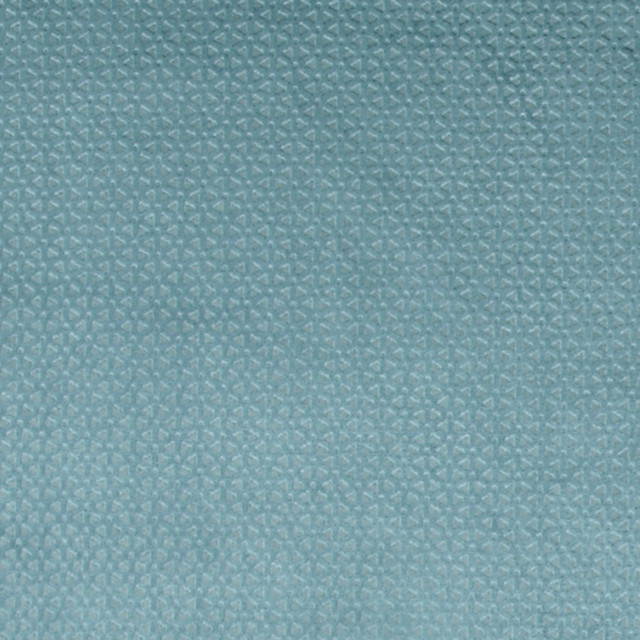 F0968 11 Loreto Teal by Clarke and Clarke Designer Fabric STUDIO G POLYESTER - 100% China HEAVY Horizontal: 0.79 and Vertical: 0.39 55 - Swanky Fabrics -