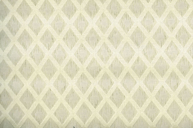 Xavier Ivory by Norbar Designer Fabric PARAMOUNT 43% POLYESTER 32% LINEN CHINA 2"V 1 1/2"H 57 - Swanky Fabrics -