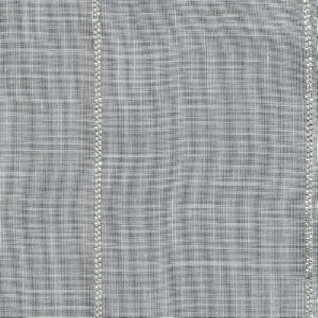 Fairway Platinum 8 by Norbar Designer Fabric SHEER STYLE 100% POLYESTER TURKEY 4"H 118 - Swanky Fabrics -