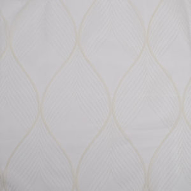 Video Champagne by Norbar Designer Fabric SHEER STYLE 100% POLYESTER TURKEY 12 1/2"V 6 3/8"H 115 - Swanky Fabrics -