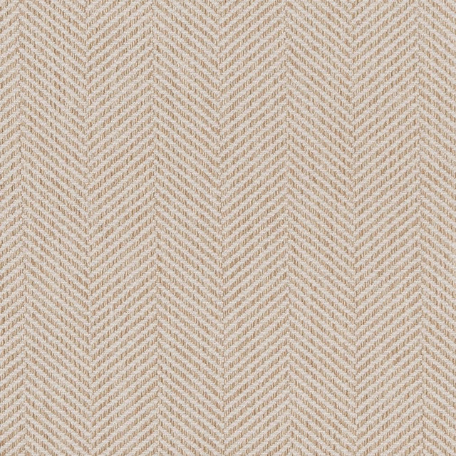 D1234 Cream Chevron by Charlotte Designer Fabric Mid Century Textures 100% Woven Polyester China Exceeds 100,000 Wyzenbeek Rubs (Heavy Duty) Horizontal 2.75" 54 Inches - Swanky Fabrics -