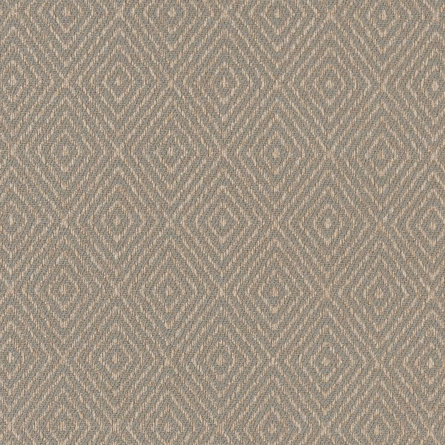 D1241 Mist Diamond by Charlotte Designer Fabric Mid Century Textures 100% Woven Polyester China Exceeds 100,000 Wyzenbeek Rubs (Heavy Duty) Horizontal 2.25" x Vertical 3.25" 54 Inches - Swanky Fabrics -