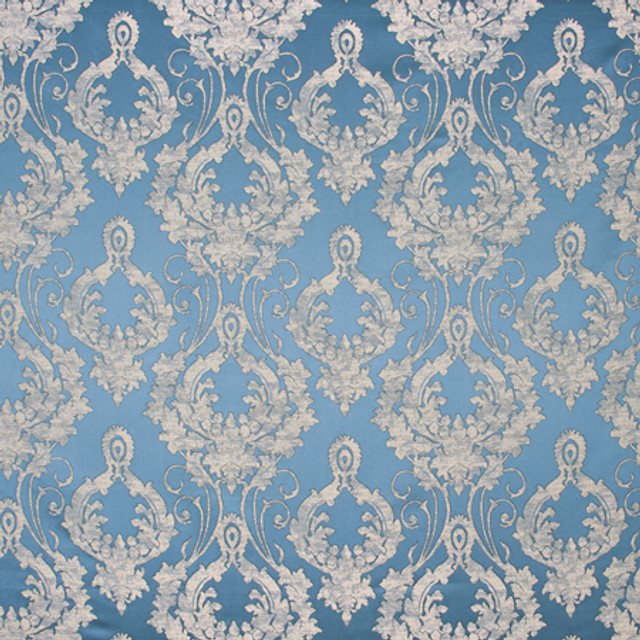 On Demand Delft by Carole Designer Fabric Modern Castle 100% POLYESTER CHINA N/A </p><p>Repeat: 13 1/4" V, 14" H 55" - Swanky Fabrics -