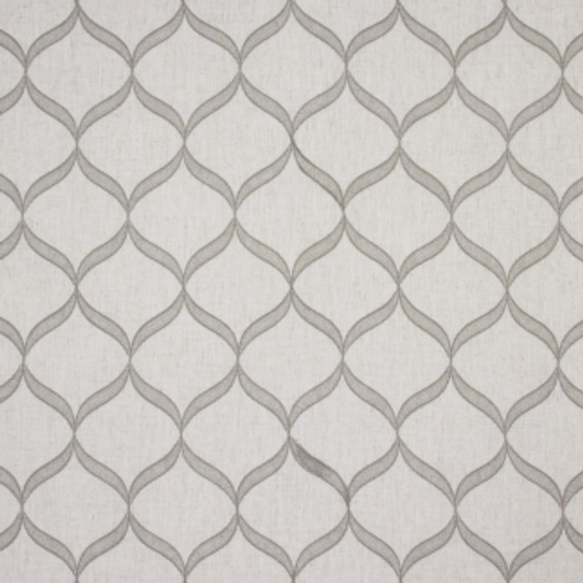 Undertow Cloud by Carole Designer Fabric Looking Glass 50% Polyester, 40% Cotton, 10% Linen CHINA N/A </p><p>Repeat: 5 3/4" V, 7 3/4" H 52" - Swanky Fabrics -