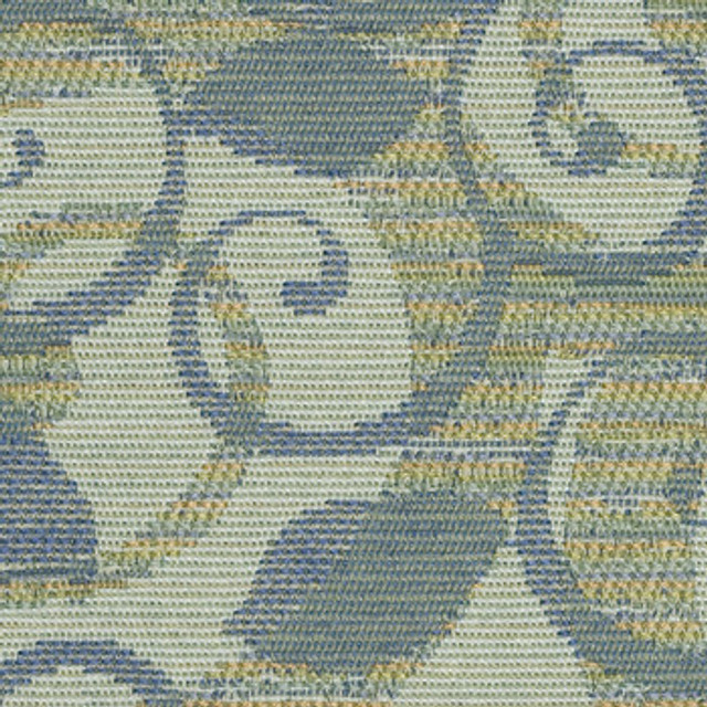 Whim Seabreeze 1006124 by Crypton Designer Fabric See sample 60% Rayon, 40% Polyester USA or Imported Water-based cleaning agents and foam may be used for cleaning. This fabric may also be cleaned with mild, water-free solvents. Cleaning by a professional service is recommended. </p><p>Repeat: Horizontal: 7.25" and Vertical: 9.0" 54" - Swanky Fabrics -