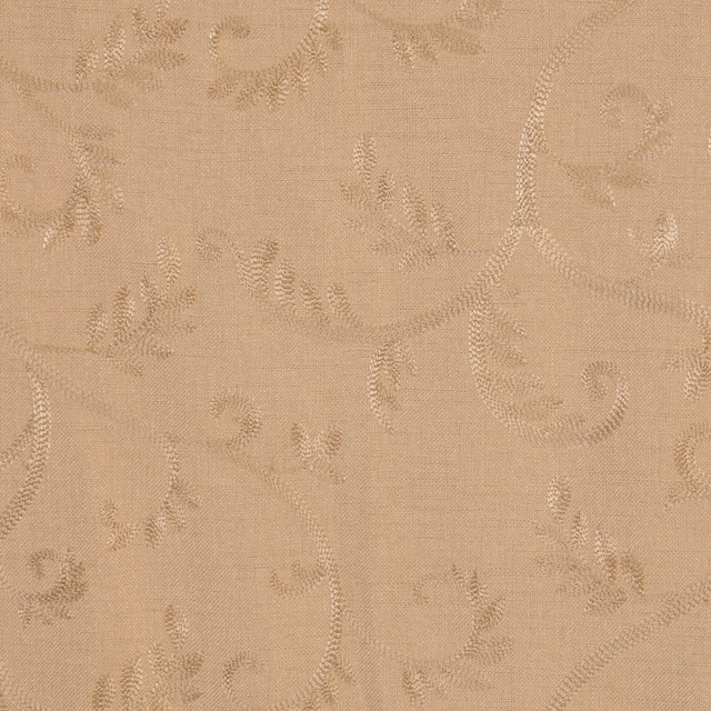 Radner Champagne by RM CoCo Designer Fabric Improv 100% Polyester Horizontal: 14.5 and Vertical: 11.75 59 - Swanky Fabrics -