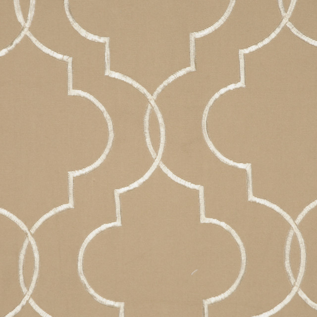Greylock Tan by RM CoCo Designer Fabric Berkshires 87% COTTON 13% VISCOSE Horizontal: 7.75 and Vertical: 7.75 54 - Swanky Fabrics -