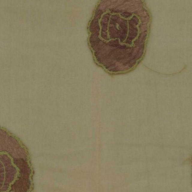 Dew Drop Jewel by RM CoCo Designer Fabric SILKEN MASTERPIECE F05**** 100% SILK Horizontal: 7 and Vertical: 7.25 42 - Swanky Fabrics -