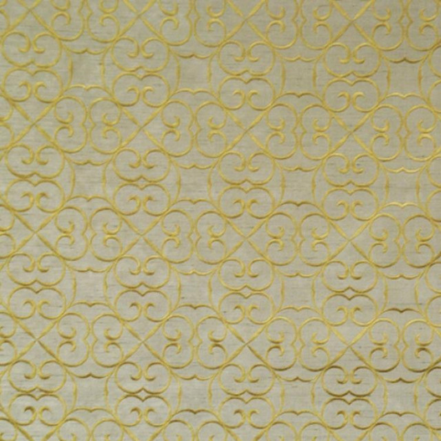 Gateway To Heaven Baroque by RM CoCo Designer Fabric Top Notch - Wesco 100% POLYESTER EMB: 100% RAYON Horizontal: 4 and Vertical: 4 52 - Swanky Fabrics -